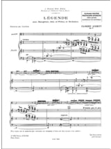 Légende op. 66 - Florent Schmitt - Partition - Violon